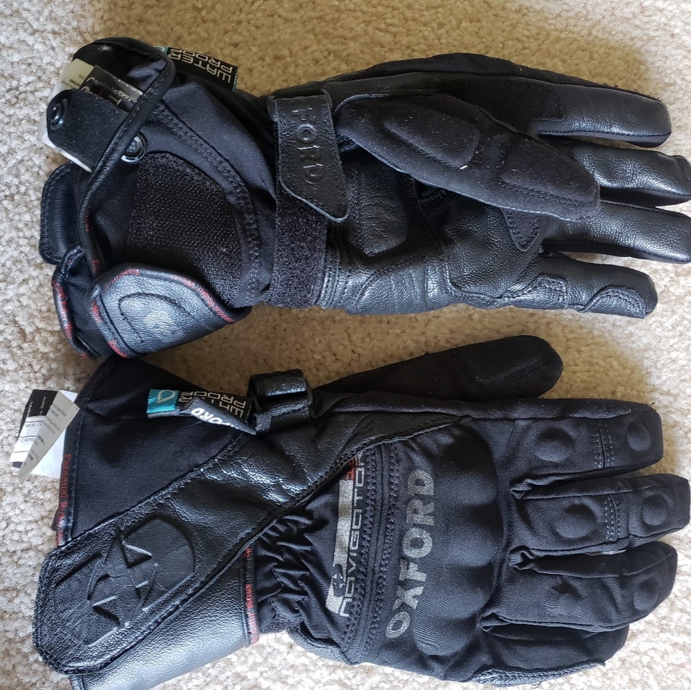 Oxford Navigator Wtrprf Motorcycle Gloves size XL